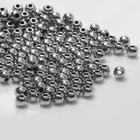 Бусина «Гематит» d=4 мм, (набор 10 г), цвет серебро - Фото 2