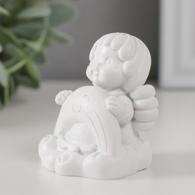 Фигурка полистоун «Малыш-ангел на облачке», 5×4.5×5 см, МИКС