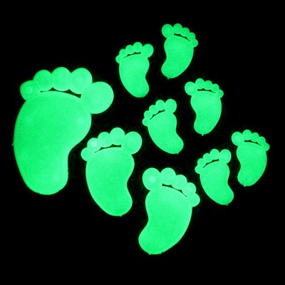 Набор интерьерного светящегося декора на стену TAKE IT EASY «Следы ножек»