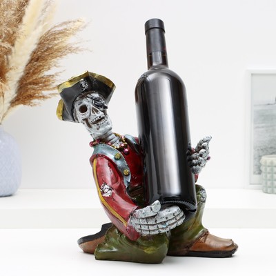 Подставка под бутылку TAKE IT EASY «Пират капитан Джек», 15×24×28 см