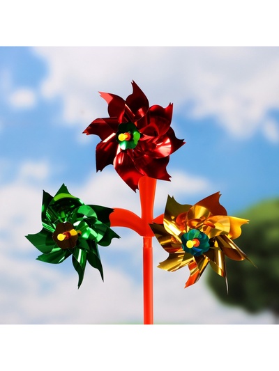 Ветерок «Тройной» 18×39 см, МИКС