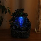 Фонтан «Прохлада» пещера, 11×14×24 см, с подсветкой, без шарика 10084471