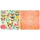 Бумага для скрапбукинга двусторонняя Жизнь прекрасная "Бабочки" 160 гр/м2 - Фото 3