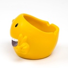 Пепельница для дома «Весёлый смайл», для сигарет и стиков, 12×11×9 см - фото 33445118