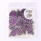 Топпер для торта «Бабочки», двухслойные, набор 12 шт., фиолетовый - Фото 5