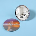 Зеркало карманное «Закат», d = 7 см, разноцветное - Фото 2