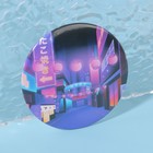 Зеркало карманное «Город», d = 7 см, разноцветное - фото 8728162