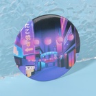 Зеркало карманное «Город», d = 7 см, разноцветное - фото 8728163