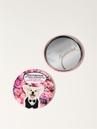 Зеркало карманное «Корги», d=7 см, разноцветное - Фото 2