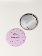 Зеркало карманное «Надписи», d=7 см, цвет МИКС - Фото 2