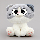 Мягкая игрушка «Котик», 22 см, цвет серый - фото 109575785