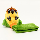 Мягкая игрушка «Попугай» с пледом, 40 см - фото 2942133