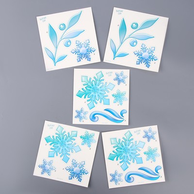 Посуда одноразовая бумажная «Холодная принцесса», 6 тарелок, 6 стаканов, 1 гирлянда, декор