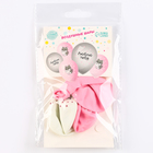 Воздушный шар латексный 12" «Люблю тебя», милые котики, 5 шт. - Фото 2