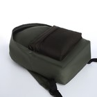 Спортивный рюкзак из текстиля на молнии, TEXTURA, 20 литров, цвет хаки - Фото 3