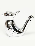 Свистулька керамическая птичка «Серебряная» - Фото 4