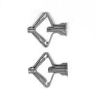 Дюбель ТУНДРА, тип Бабочка 35×32, с шурупом, серый, 25 шт. - Фото 5