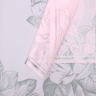 Пленка для цветов, "Цветы с каймой", розовый, 57х57 см - фото 320956318