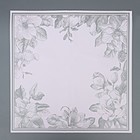 Пленка для цветов, «Цветы с каймой», розовый, 57×57 см - Фото 3