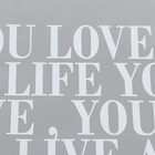 Пленка для цветов, "Чистая любовь", белый, 57х57 см (комплект 20 шт) - фото 26418433