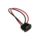 Разъем Type-C с проводом 10 см CARTAGE, 2 pin, 1.5 А, 5 В, черный - Фото 4