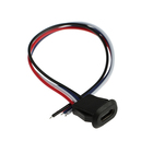 Разъем Type-C с проводом 10 см CARTAGE, 4 pin, 2.1 А, 12 В, черный - Фото 4