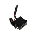 Разъем USB с проводом 12,5 см, 2 pin, 2.1 А, 5 В, черный - Фото 4