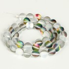 Бусины из натурального камня «Кошачий глаз», набор 46 шт., размер 1 шт. — 8 мм, матовый серый - Фото 3