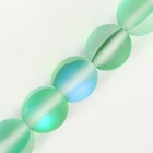 Бусины из натурального камня «Кошачий глаз», набор 46 шт., размер 1 шт. — 8 мм, зелёный - Фото 5