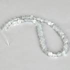 Бусины из натурального камня «Кошачий глаз», набор 46 шт., размер 1 шт. — 8 мм, матовый серо-белый - Фото 2