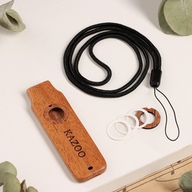Казу Music Life, деревянный, 9.5×2.8 см, классика