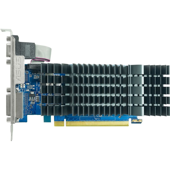 Видеокарта Asus PCI-E GT730-SL-2GD3-BRK-EVO NVIDIA GeForce GT 730 2048Mb 64 GDDR3 902/1800   1029333 - Фото 1