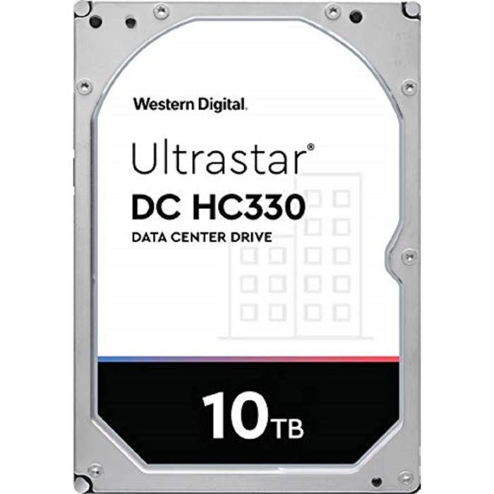 Жесткий диск WD SAS 3.0 10TB 0B42303 WUS721010AL5204 Server Ultrastar DC HC330 (7200rpm) 25   102933 - Фото 1
