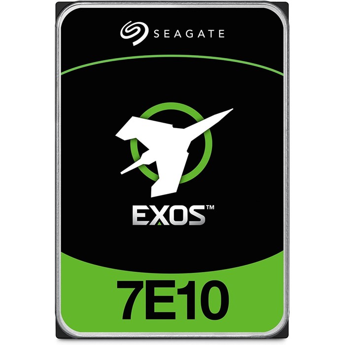 Жесткий диск Seagate SATA-III 4TB ST4000NM000B Exos 7E10 (7200rpm) 256Mb 3.5" - Фото 1