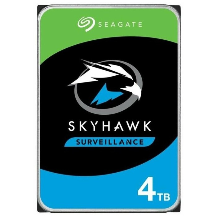 Жесткий диск Seagate SATA-III 4TB ST4000VX016 Skyhawk (5400rpm) 256Mb 3.5" - Фото 1