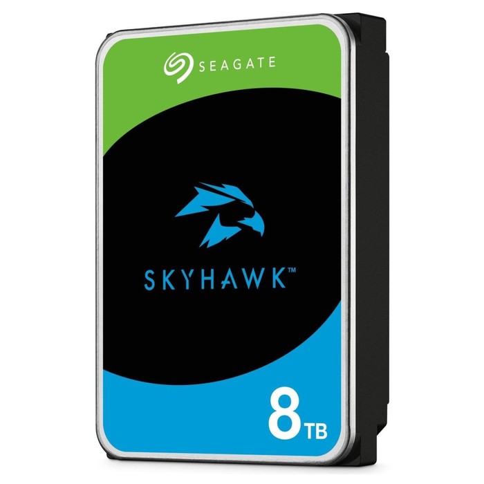 Жесткий диск Seagate SATA-III 8TB ST8000VX010 Video Skyhawk (7200rpm) 256Mb 3.5" - фото 51513396