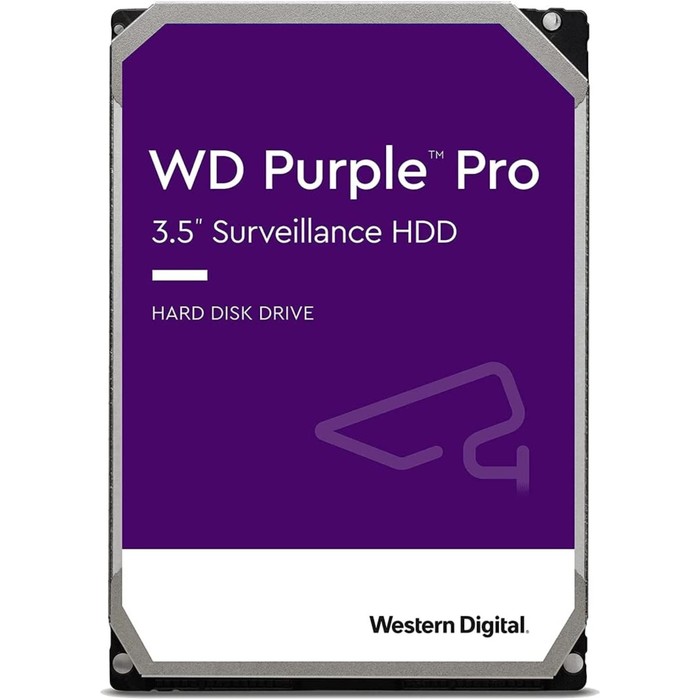 Жесткий диск WD SATA-III 8TB WD84PURZ Surveillance Purple (5640rpm) 128Mb 3.5" - фото 51513425