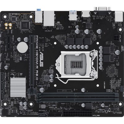 Материнская плата Asus PRIME H510M-R R2.0-SI Soc-1200 Intel H470 2xDDR4 mATX AC`97 8ch(7.1)   102934