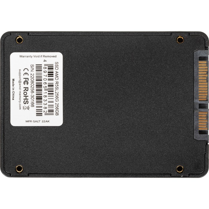 Накопитель SSD AMD SATA III 256GB R5SL256G Radeon R5 2.5" - фото 51513466