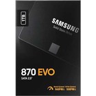 Накопитель SSD Samsung SATA III 1TB MZ-77E1T0BW 870 EVO 2.5" - Фото 6