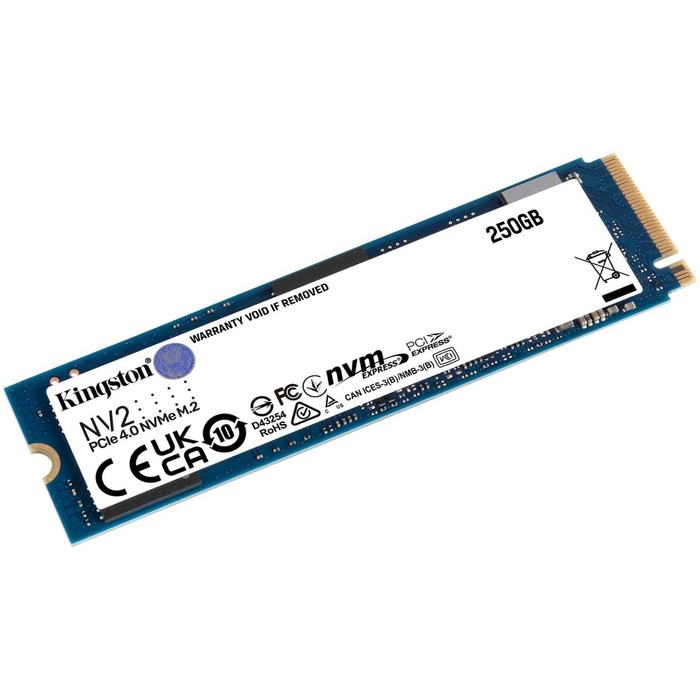 Накопитель SSD Kingston PCIe 4.0 x4 250GB SNV2S/250G NV2 M.2 2280 - фото 51513543