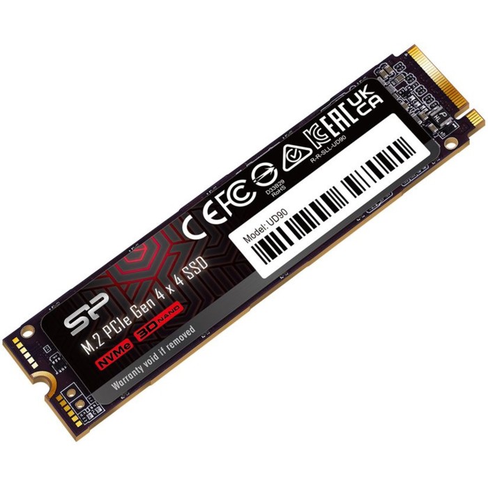 Накопитель SSD Silicon Power PCIe 4.0 x4 2TB SP02KGBP44UD9005 M-Series UD90 M.2 2280 - фото 51572558