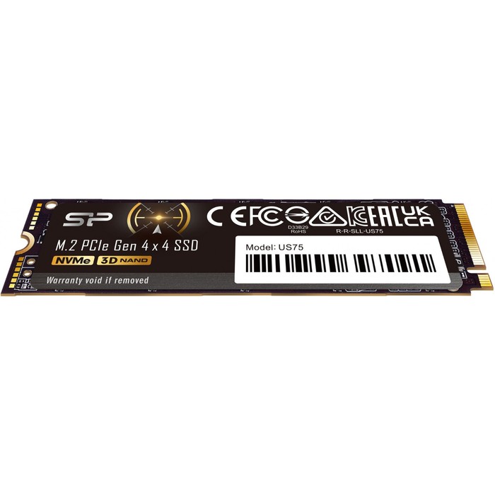 Накопитель SSD Silicon Power PCIe 4.0 x4 2TB SP02KGBP44US7505 US75 M.2 2280 - фото 51513575