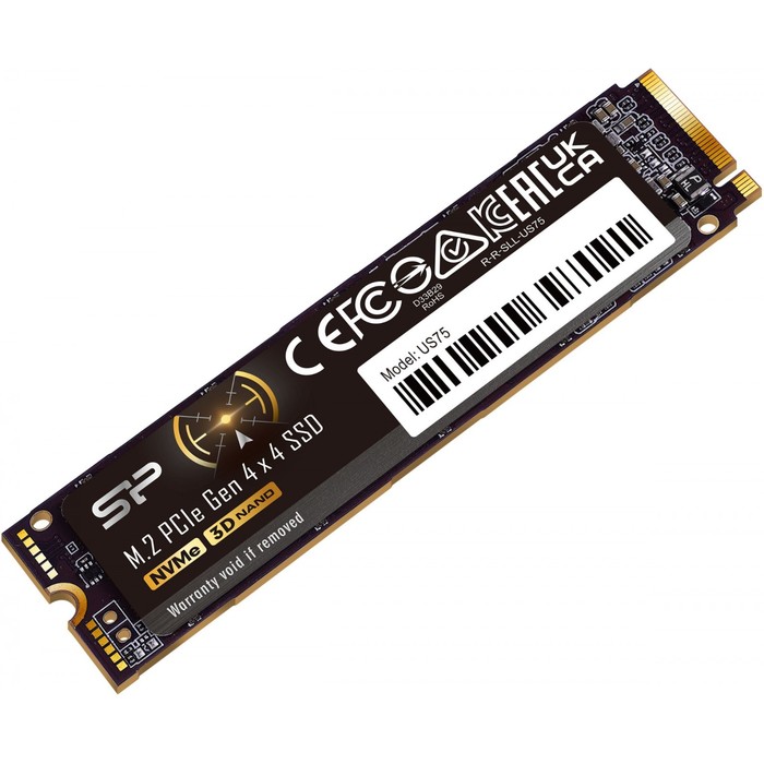 Накопитель SSD Silicon Power PCIe 4.0 x4 2TB SP02KGBP44US7505 US75 M.2 2280 - фото 51513577