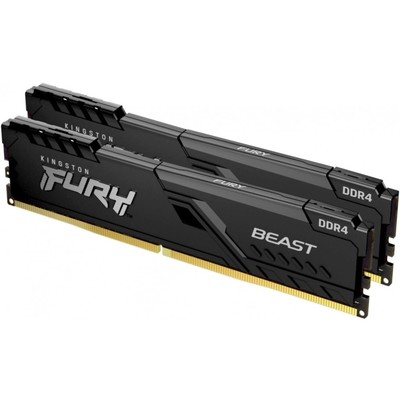 Память DDR4 2x8GB 3600MHz Kingston KF436C17BBK2/16 Fury Beast RTL Gaming PC4-28800 CL17 DIM 102936
