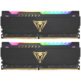 Память DDR4 2x32GB 3200MHz Patriot PVSR464G320C8K Viper Steel RGB RTL Gaming PC4-25600 CL18   102936 10293643