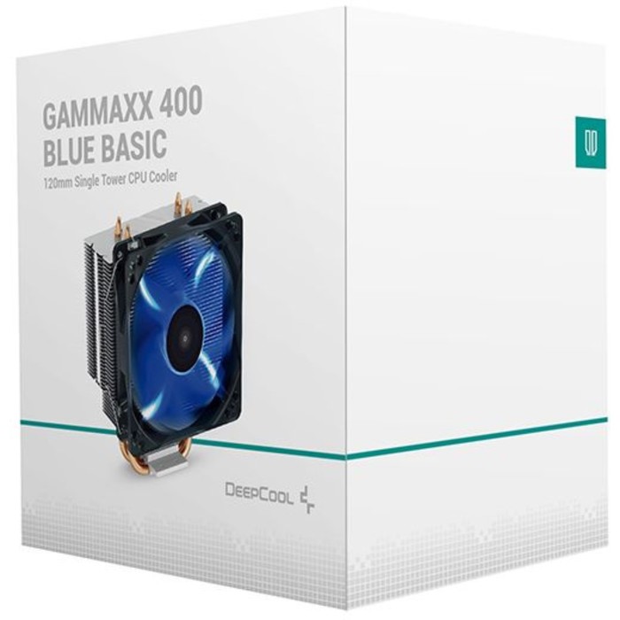 Устройство охлаждения(кулер) Deepcool GAMMAXX 400 BLUE BASIC Soc-AM4/1151/1200/1700 4-pin 1   102937 - фото 51564017