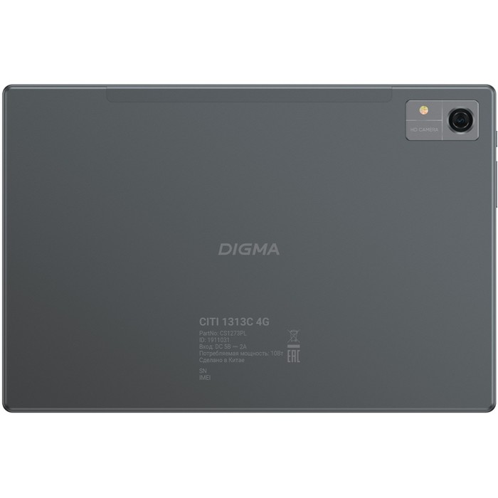 Планшет Digma CITI 1313C 4G SC9863A1 (1.6) 8C RAM3Gb ROM32Gb 10.1" IPS 1280x800 3G 4G Andro   102941 - фото 51514822