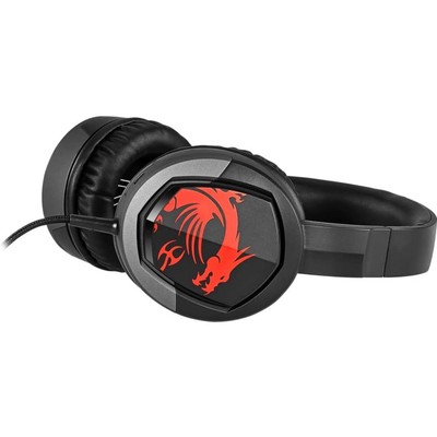 Наушники с микрофоном MSI Immerse GH30 черный 1.5м накладные оголовье (S37-2101010-SV1)