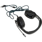 Наушники с микрофоном Оклик HS-L370G ECLIPSE черный 2м мониторные оголовье (1090730) - фото 51514895 Наушники с микрофоном Оклик HS-L370G ECLIPSE черный 2м мониторные оголовье (1090730) - фото 51514895